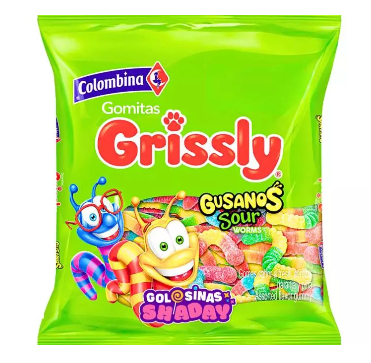 Grissly Gusanos Ácidos 1kg